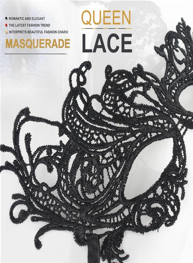 MYMENU Masquerade Masks for Women Couple Men Venetian Mask Halloween Carnival Mask for Party Prom Costume - Image 3